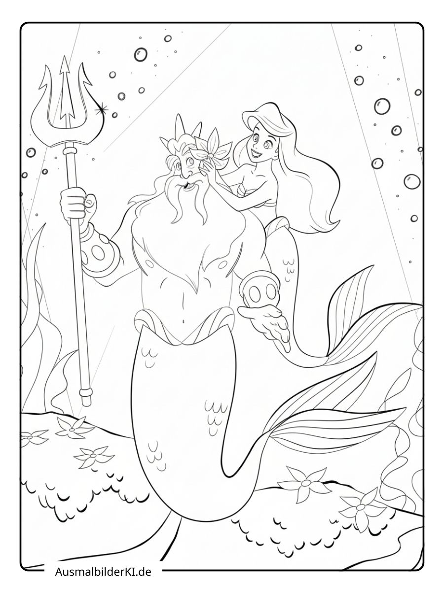 Arielle Die Meerjungfrau Ausmalbilder (11)