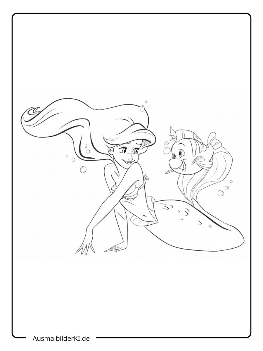 Arielle Die Meerjungfrau Ausmalbilder (18)