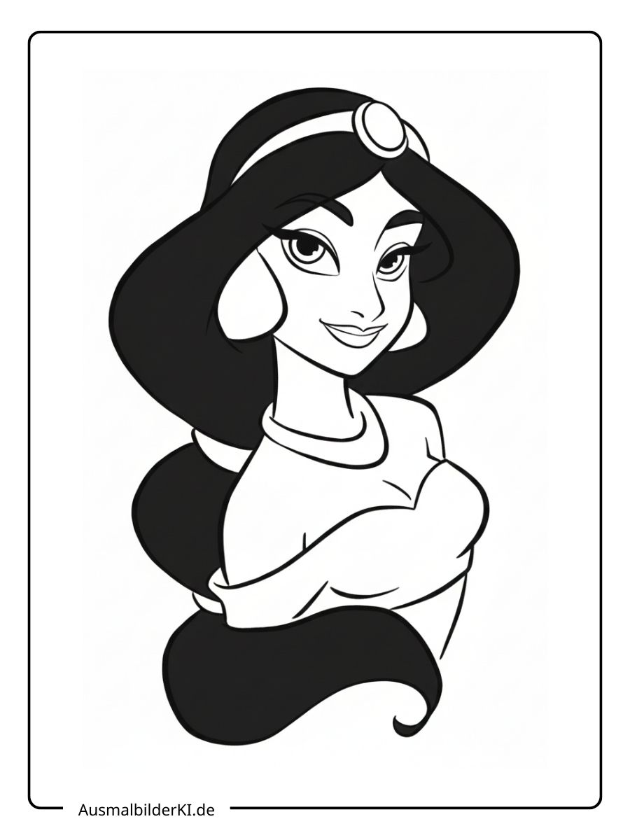 Ausmalbilder Disney Prinzessinnen (14)