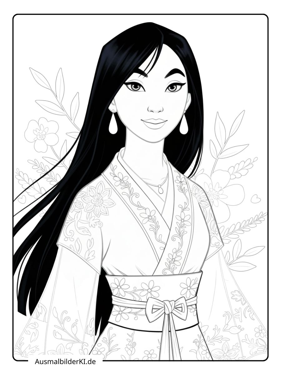 Ausmalbilder Disney Prinzessinnen (16)