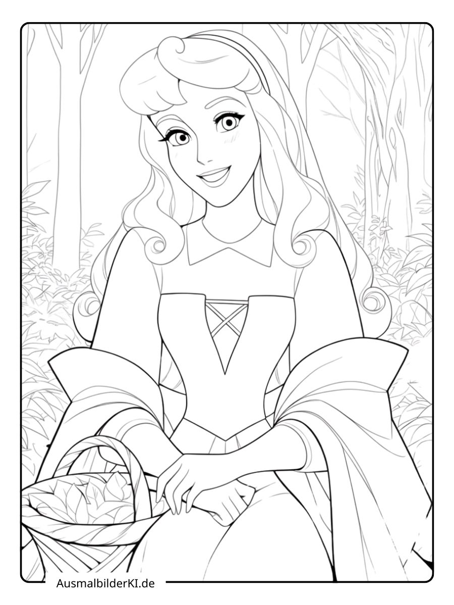 Ausmalbilder Disney Prinzessinnen (18)