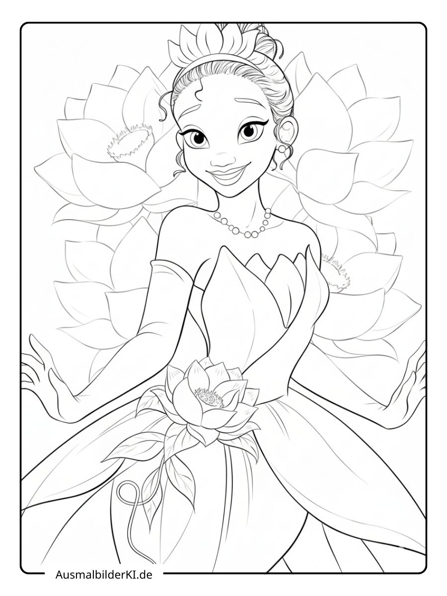 Ausmalbilder Disney Prinzessinnen (21)