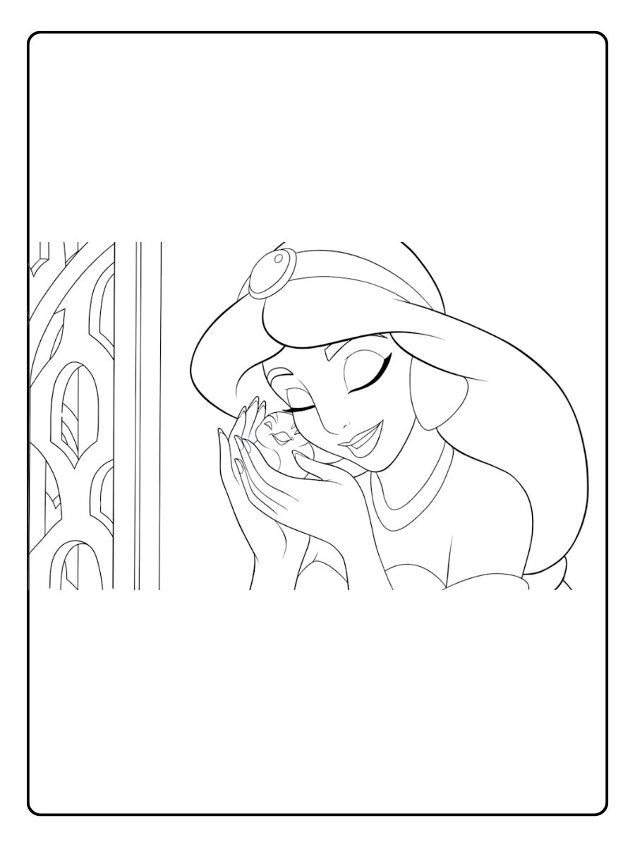 Ausmalbilder Disney Prinzessinnen Starke Heldinnen vereint