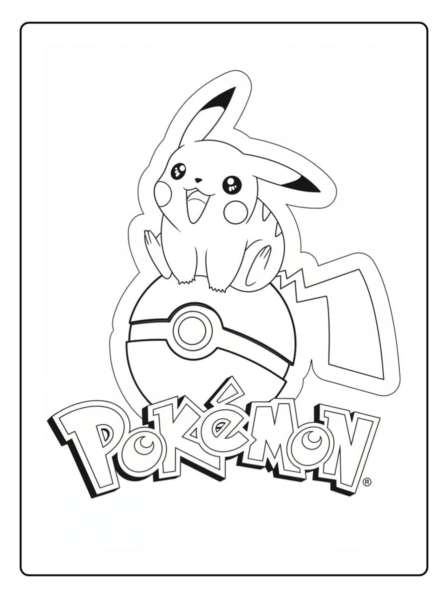 Ausmalbilder Pokemon Malbücher für Kinder