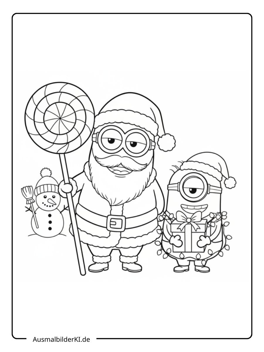 Ausmalbilder Weihnachten Disney 7