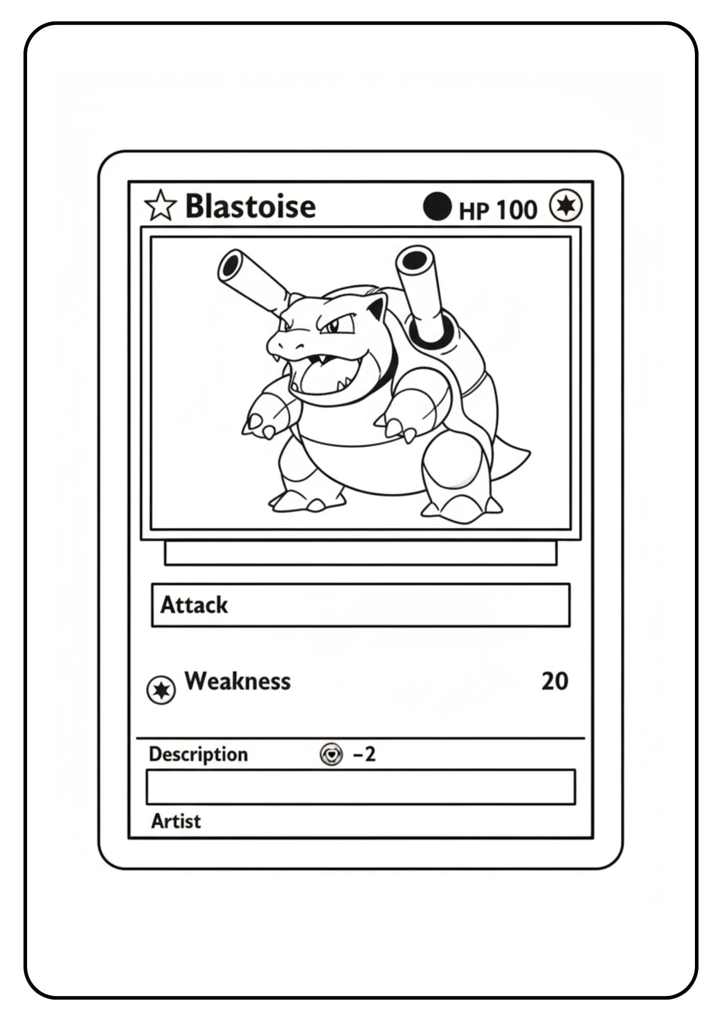 Pokemon Karten Ausmalbilder Turtok