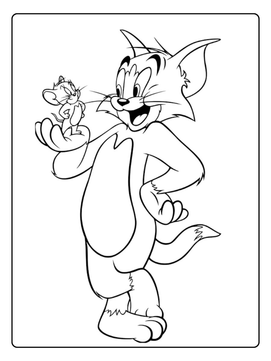 Zeichentrick Ausmalbilder Große Augen Pinguin