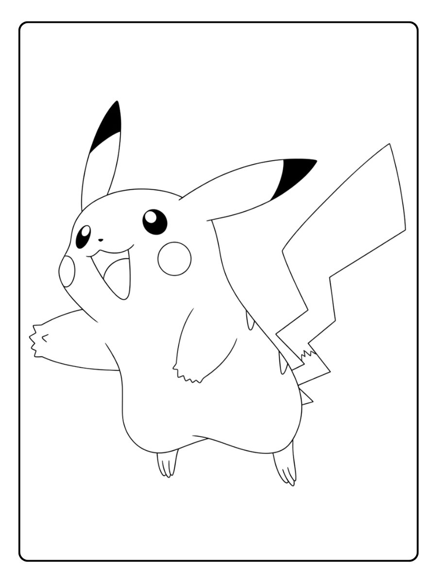 Zeichentrick Ausmalbilder Pinguin im Schnee