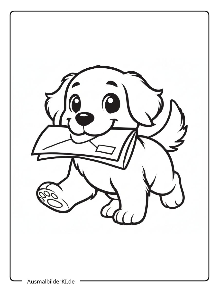 ausmalbild hund (7)