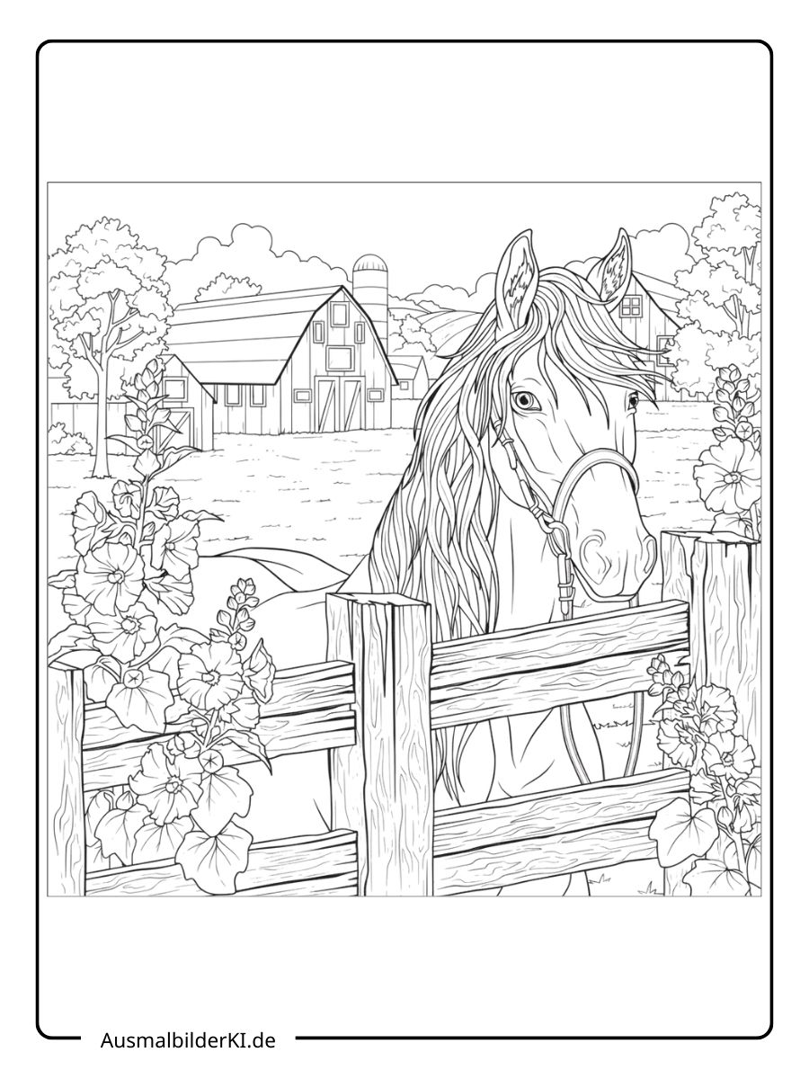 ausmalbild pferd (10)