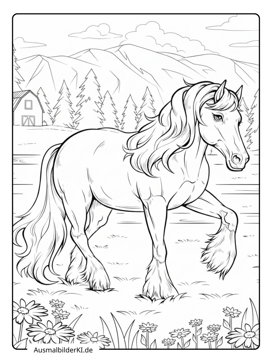 ausmalbild pferd (13)