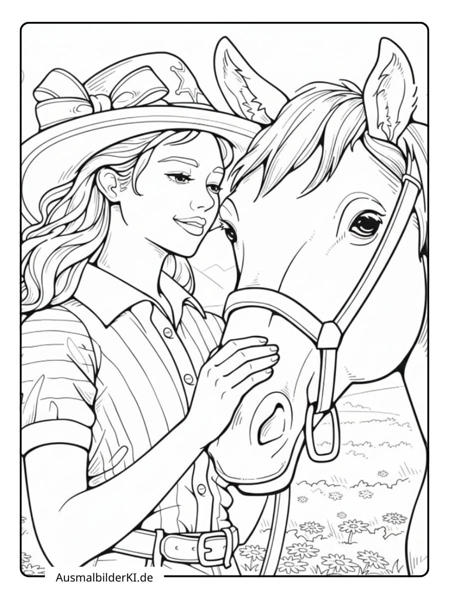 ausmalbild pferd (15)