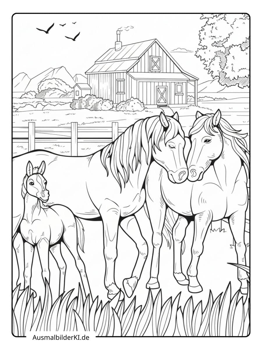 ausmalbild pferd (18)