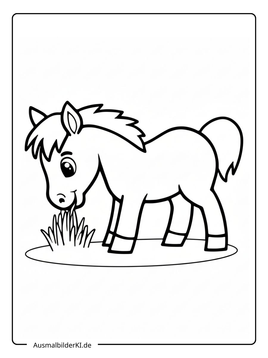 ausmalbild pferd (6)