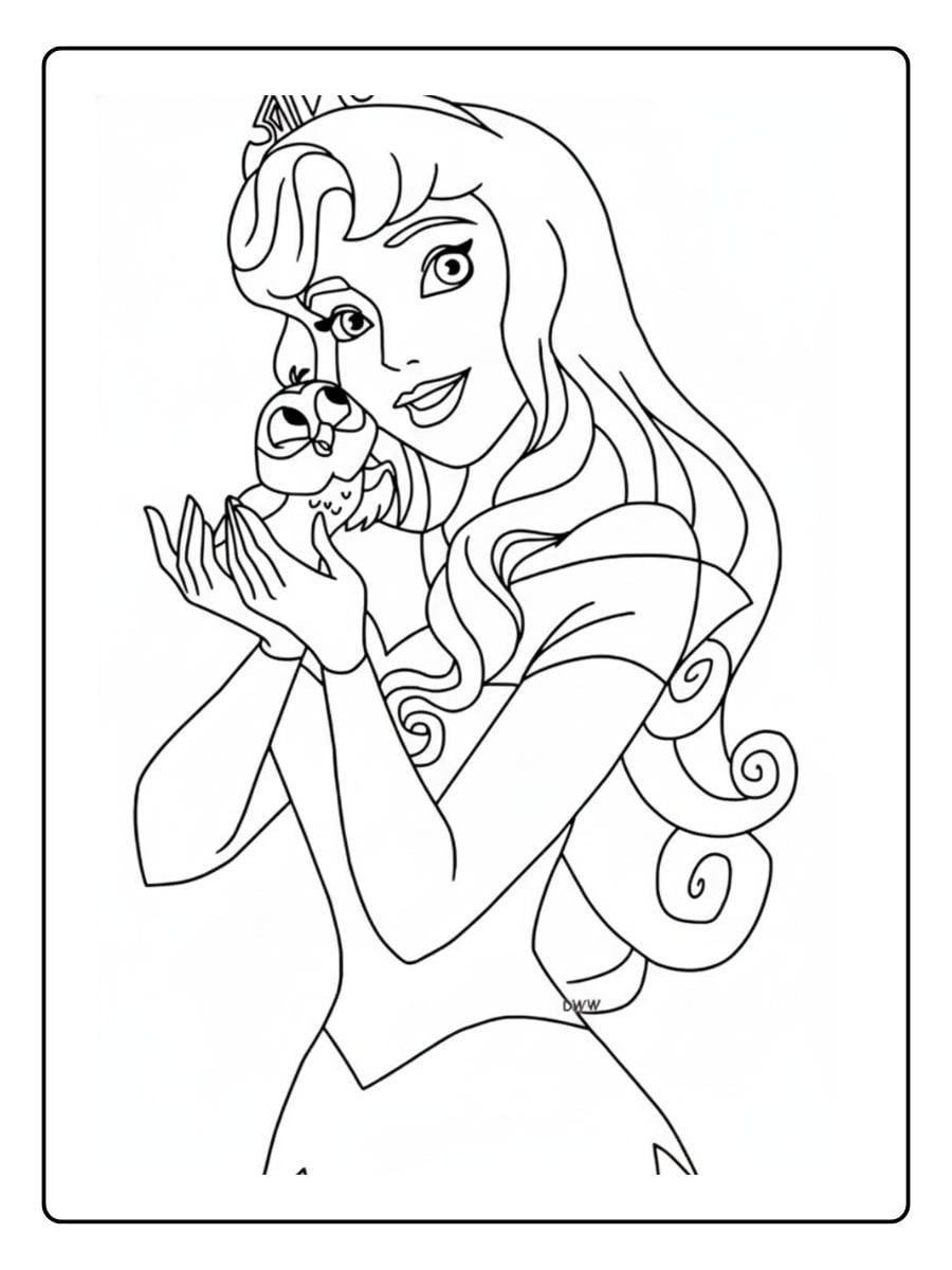 prinzessin ausmalbilder (3)