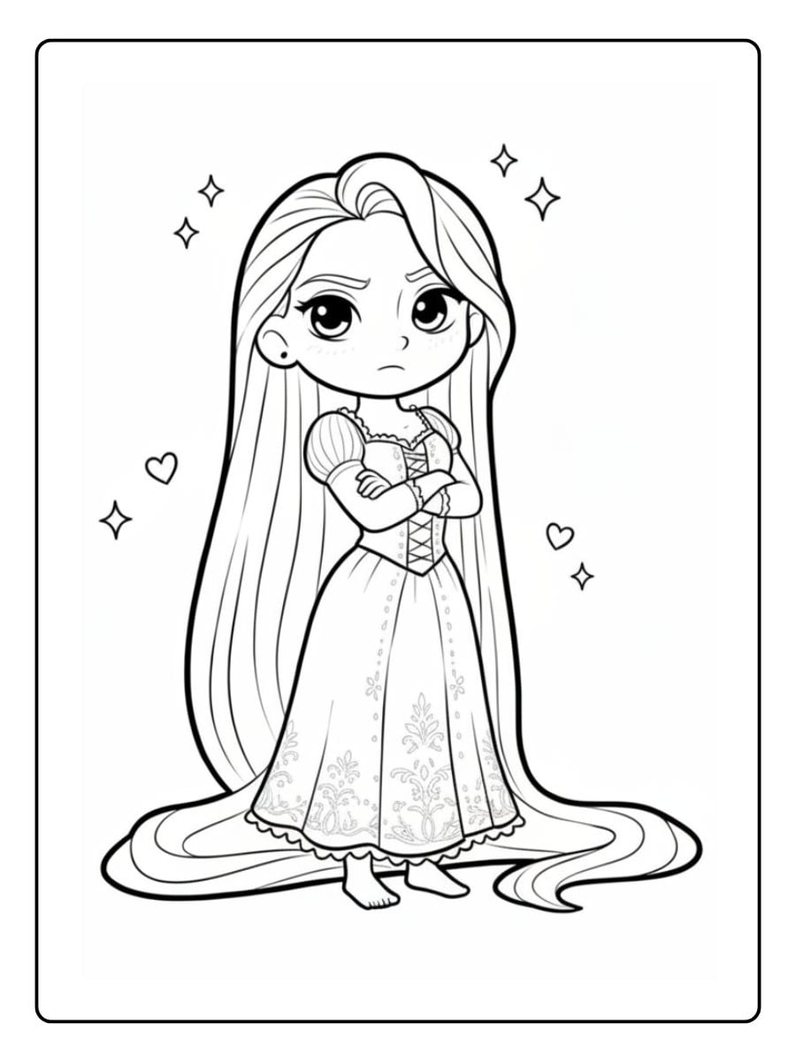 prinzessin ausmalbilder (9)