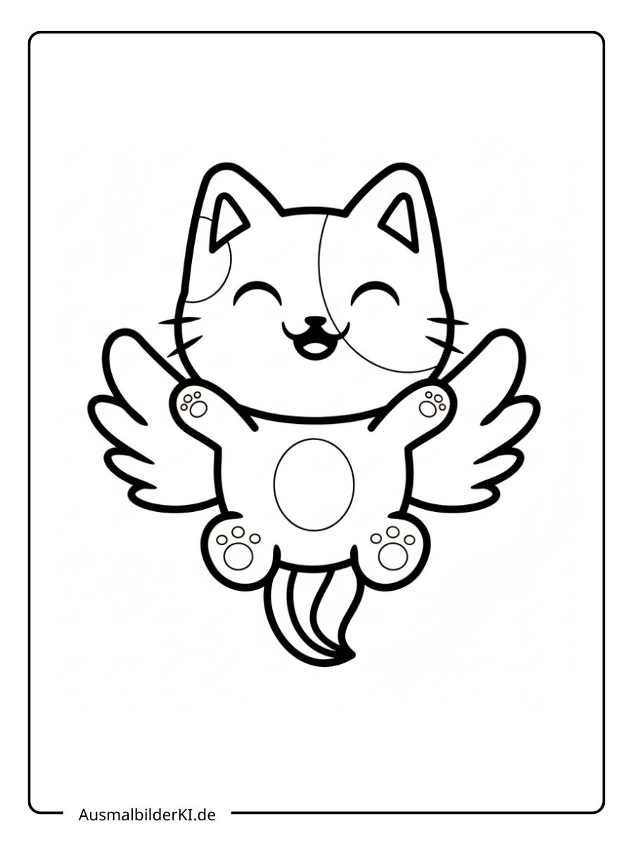 süß Katzen Ausmalbilder (13)