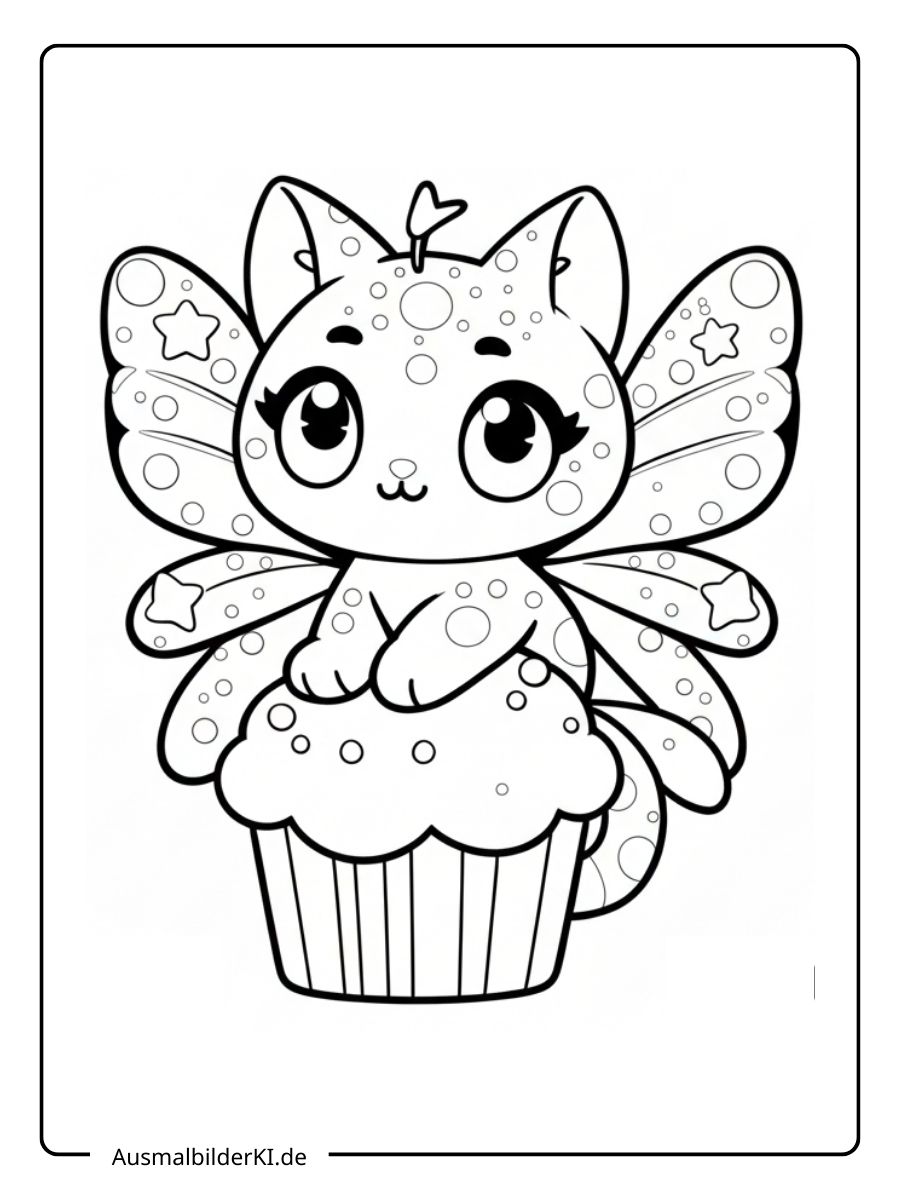 süß Katzen Ausmalbilder (19)