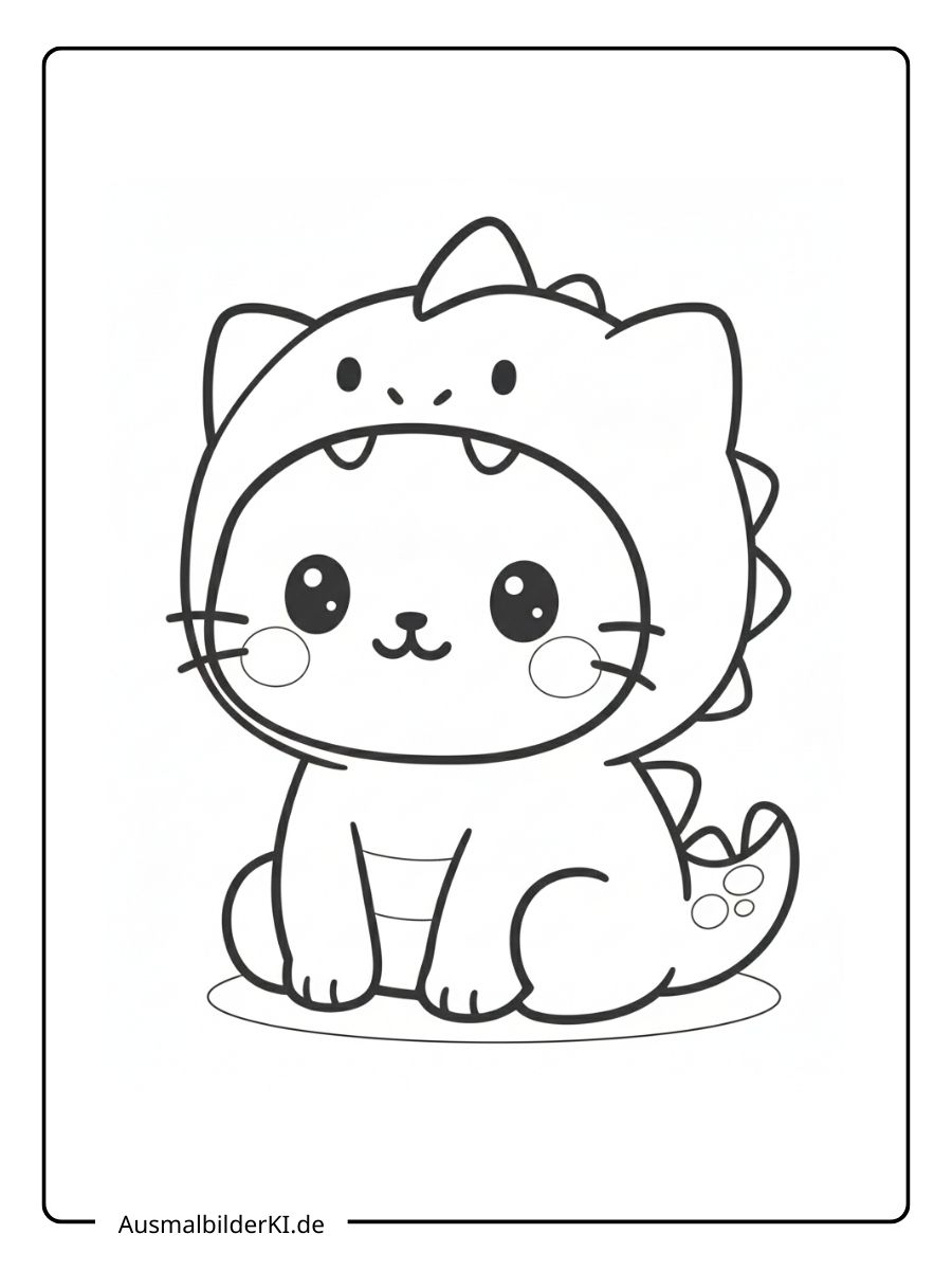 süß Katzen Ausmalbilder (7)