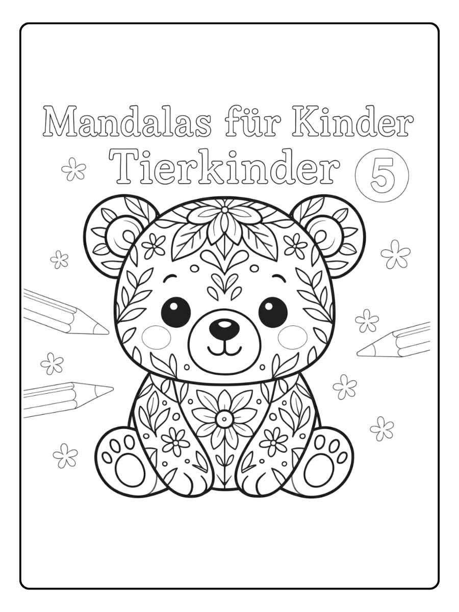 Ausmalbild Tier Mandala Ein detaillierter Vogelkopf