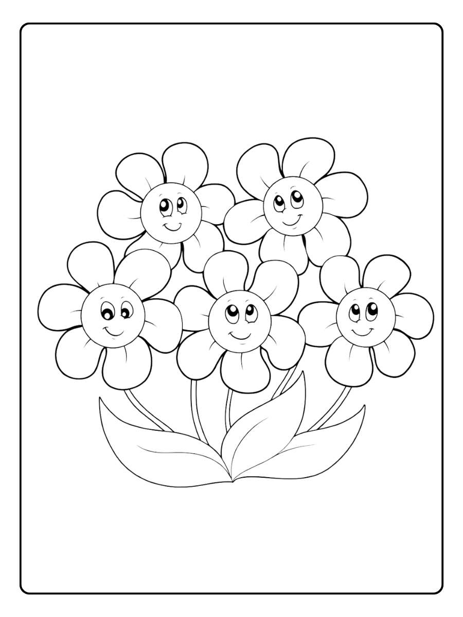 Ausmalbilder Blumen Blühendes Mandala Muster