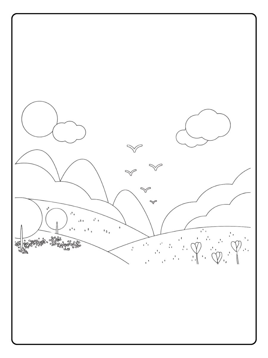 Ausmalbilder Natur Die Blume des Lebens Mandala