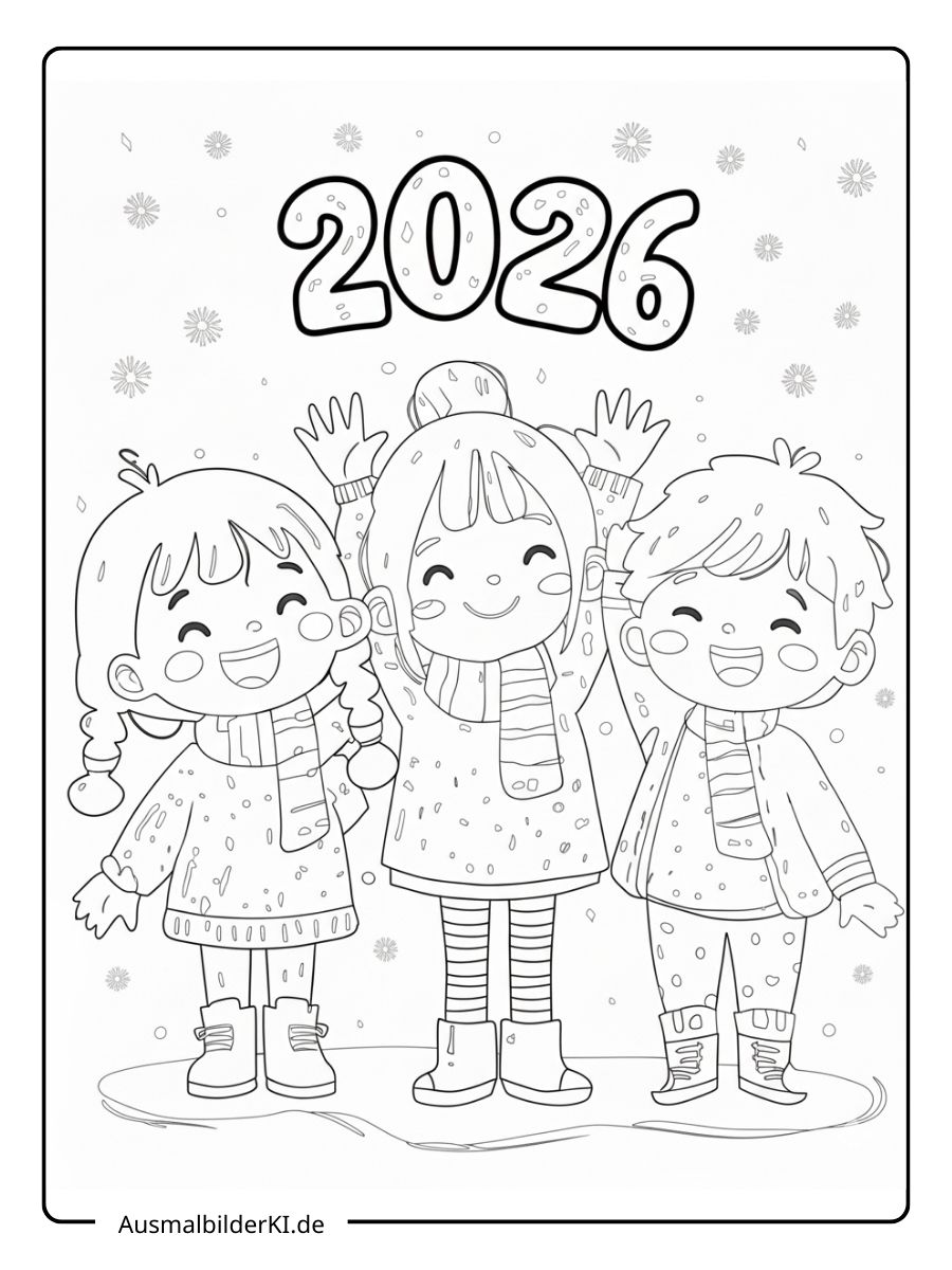 Ausmalbilder Neujahr (11)