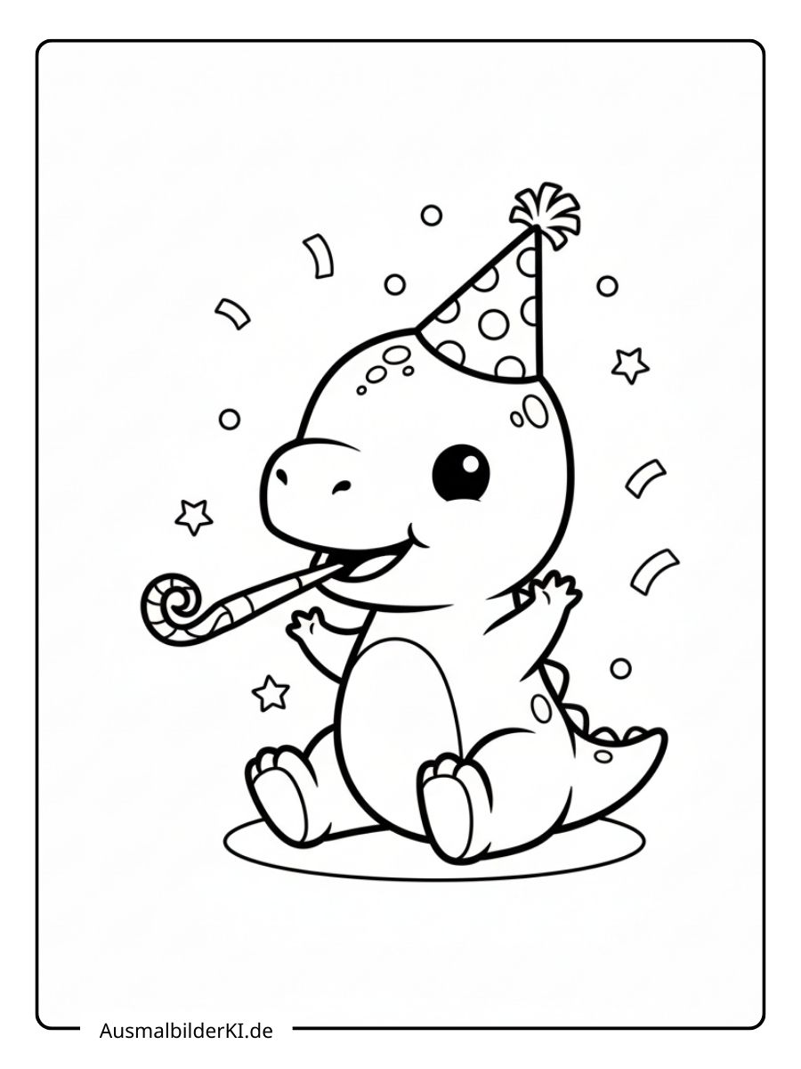 Ausmalbilder Neujahr 7