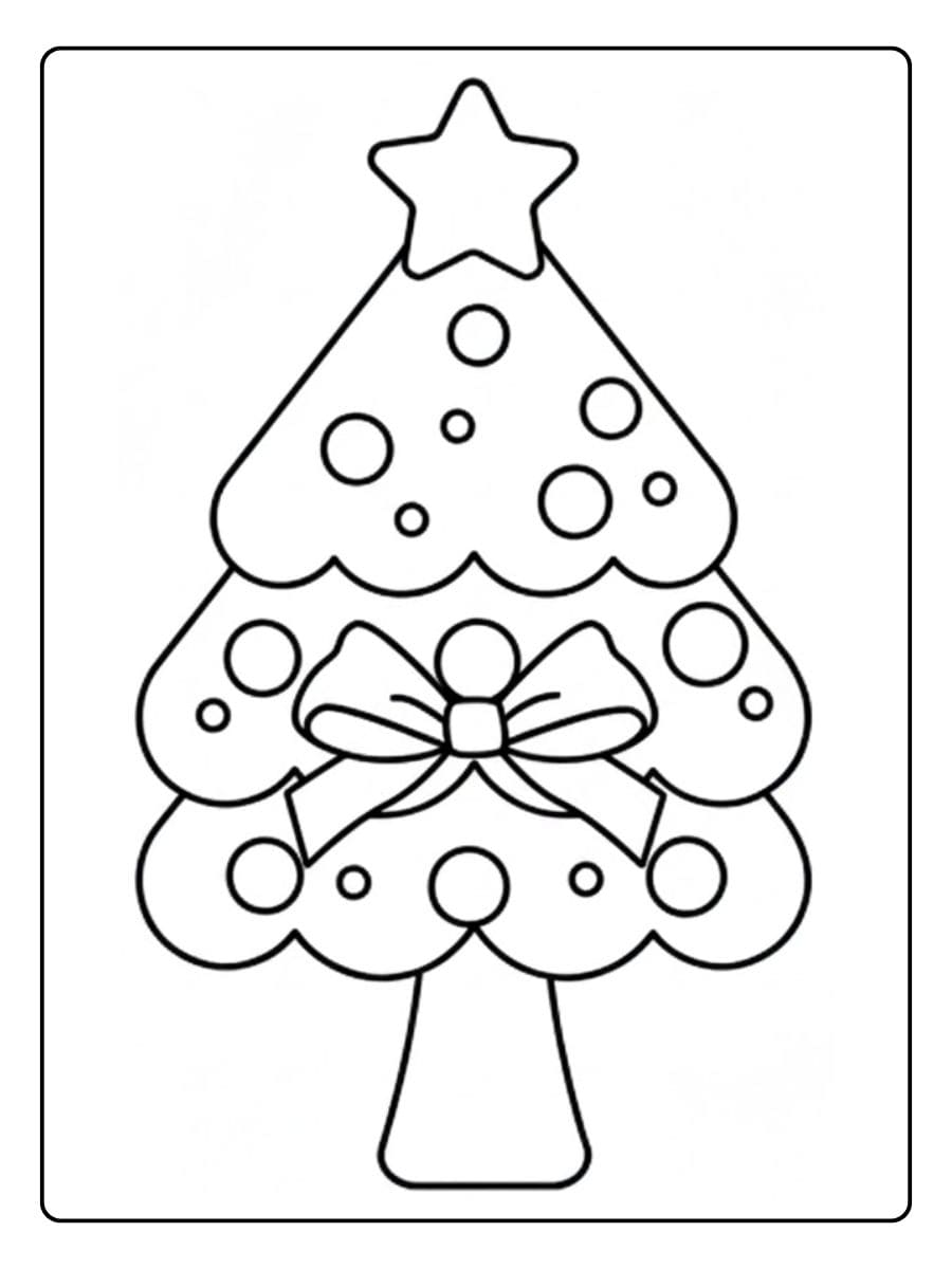 Ausmalbilder Weihnachten Grundschule Fröhlicher Weihnachtsmann mit Christbaum und Geschenken