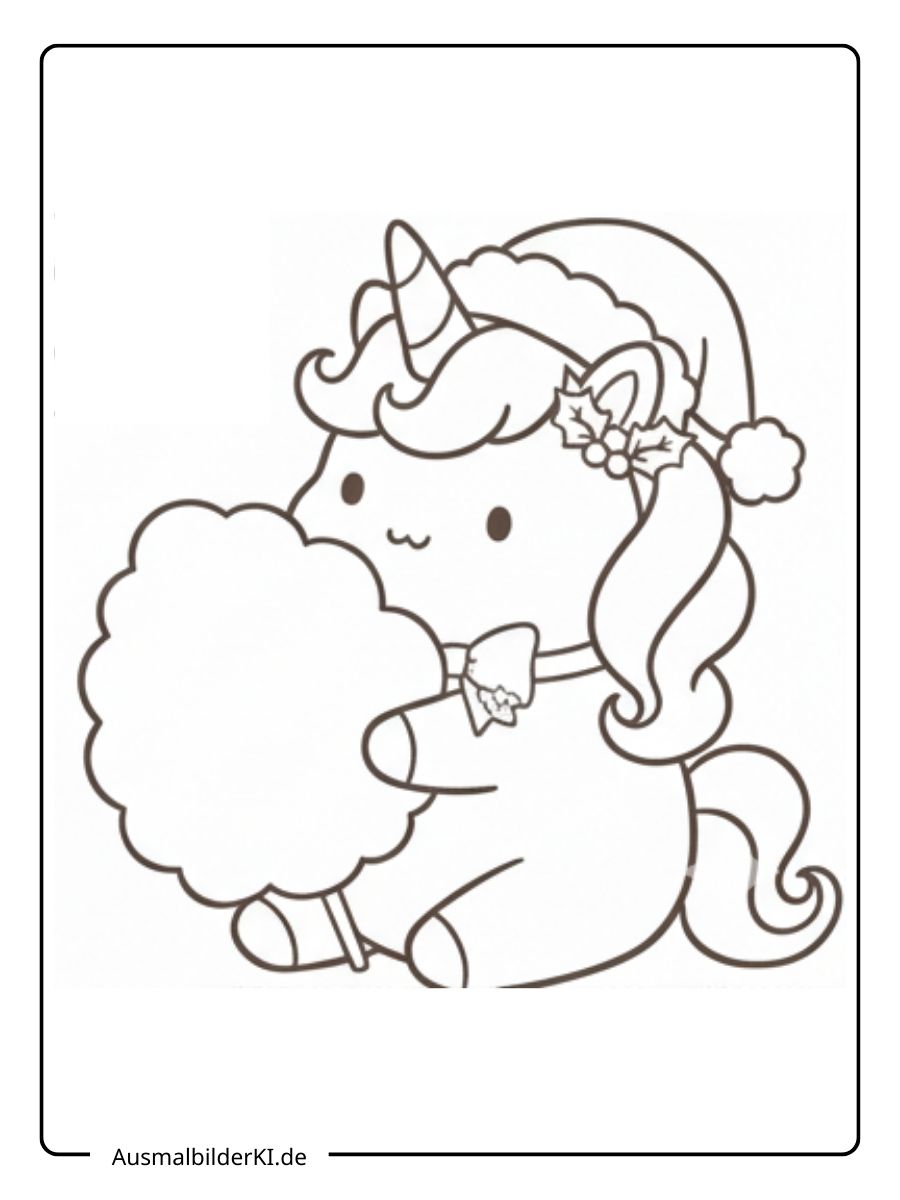 Ausmalbilder Weihnachten tiere (2)