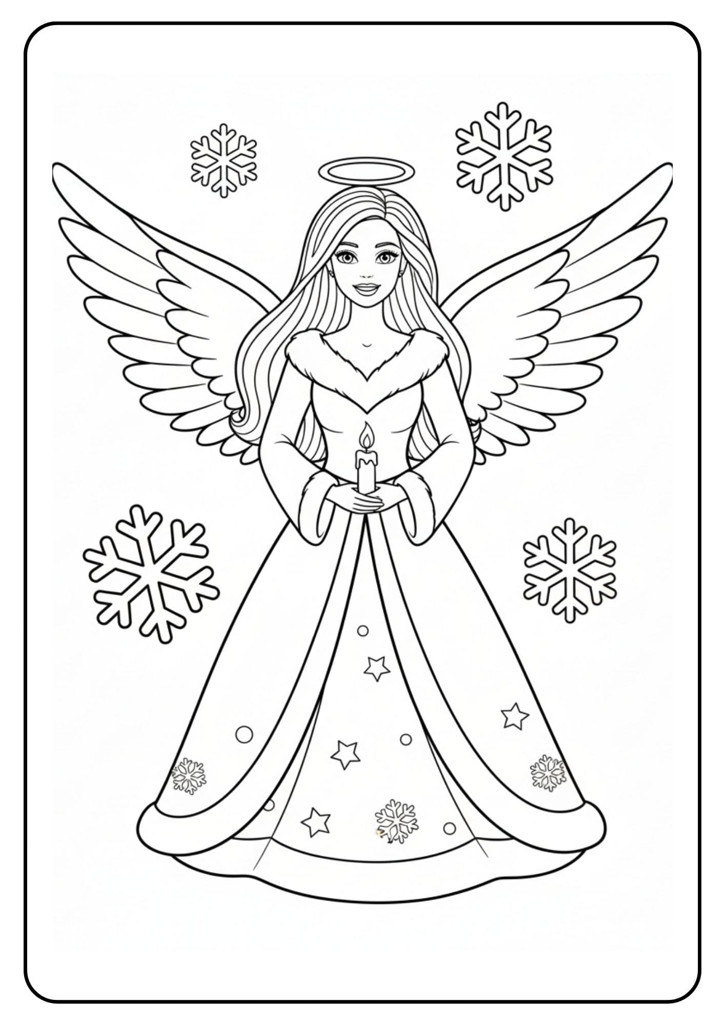 Barbie Weihnachten Engel