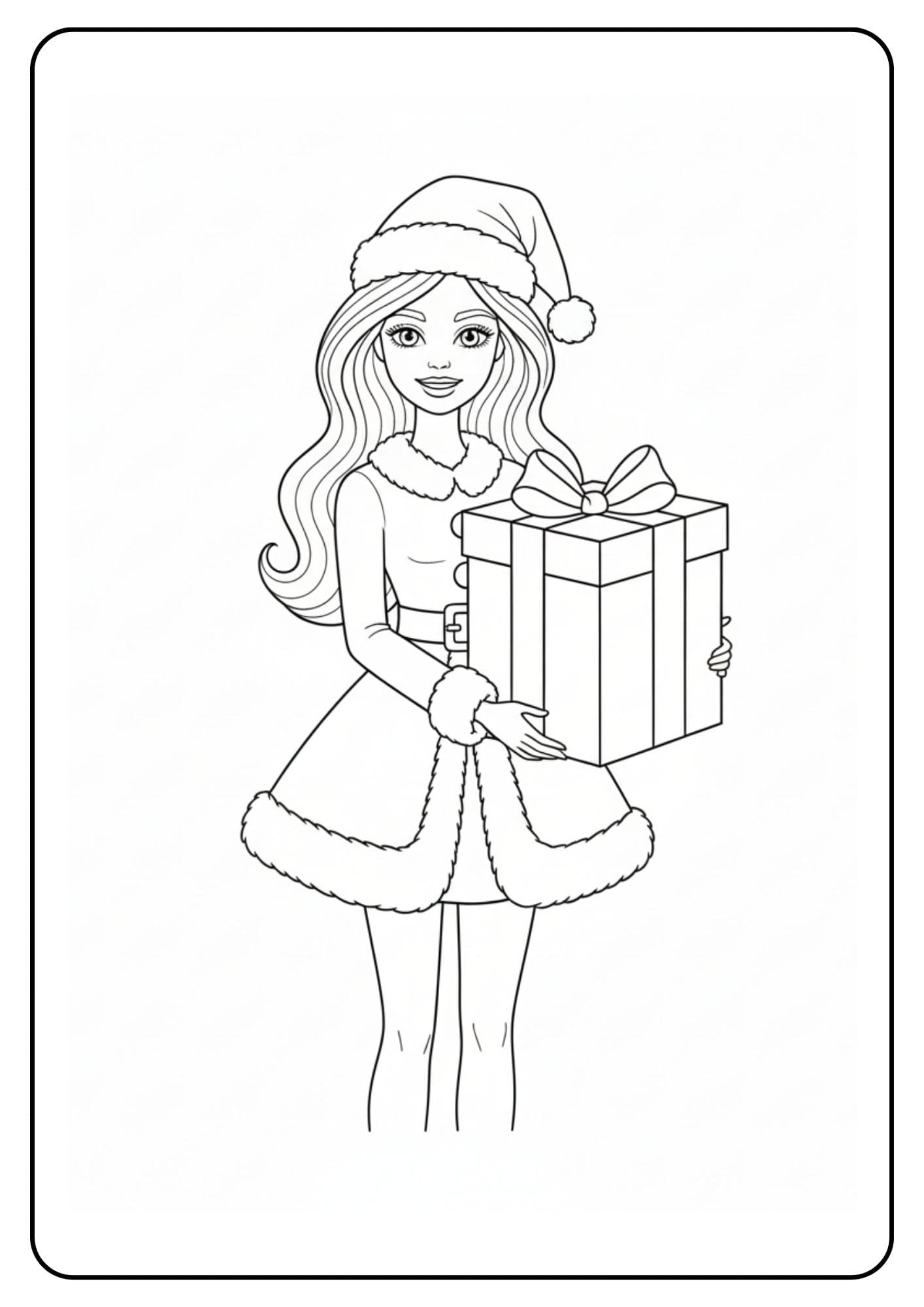 Barbie Weihnachten Geschenk