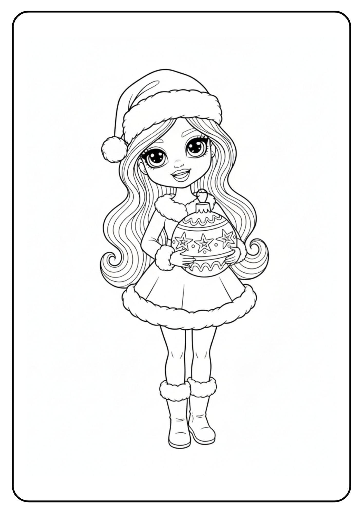 Barbie Weihnachten Geschenkball