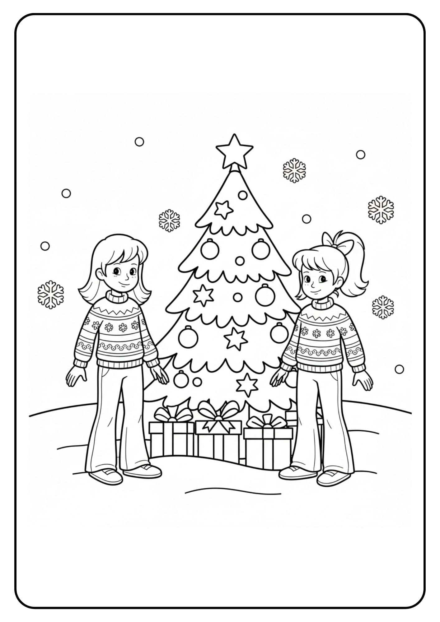 Bibi und Tina Weihnachten Baum