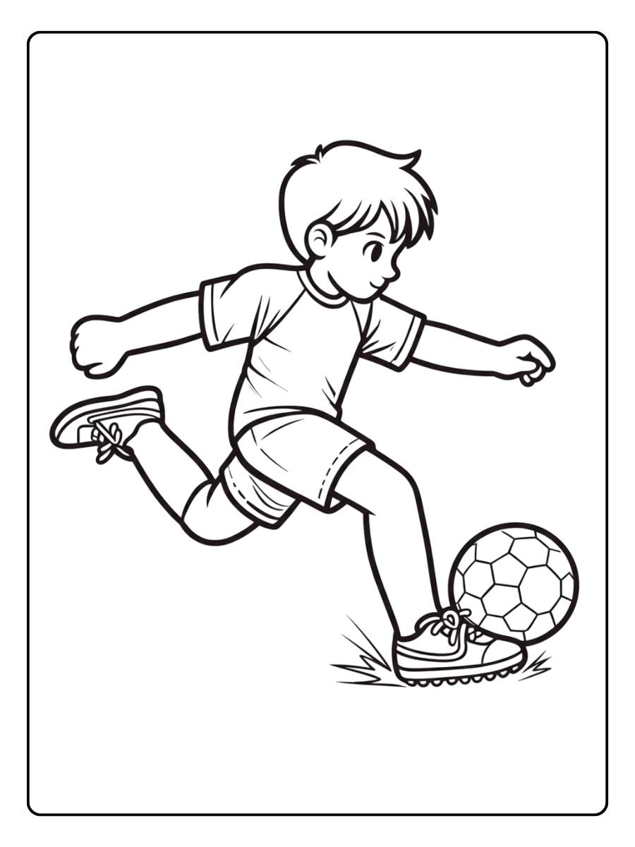 Fußballer Ausmalbild Mein Fußball Star