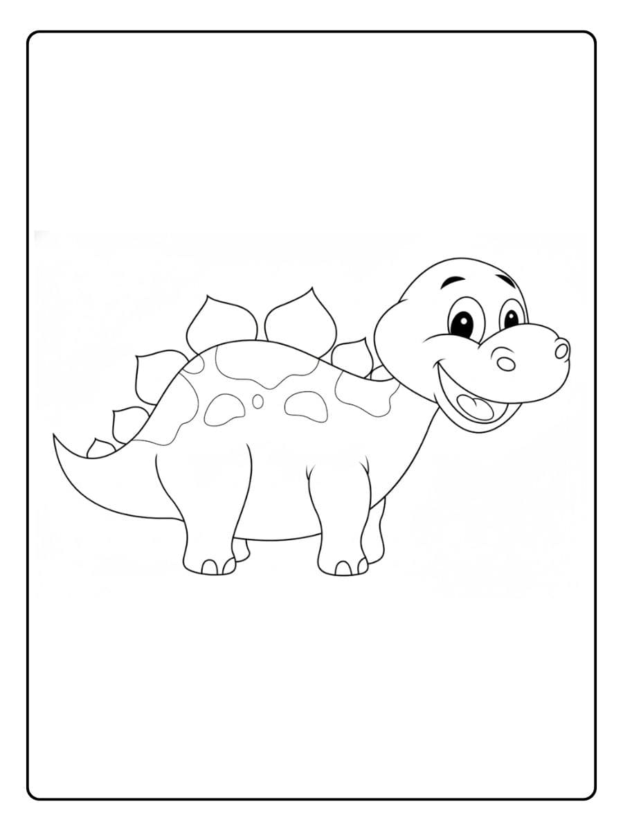 Großlinien T Rex dino ausmalbilder