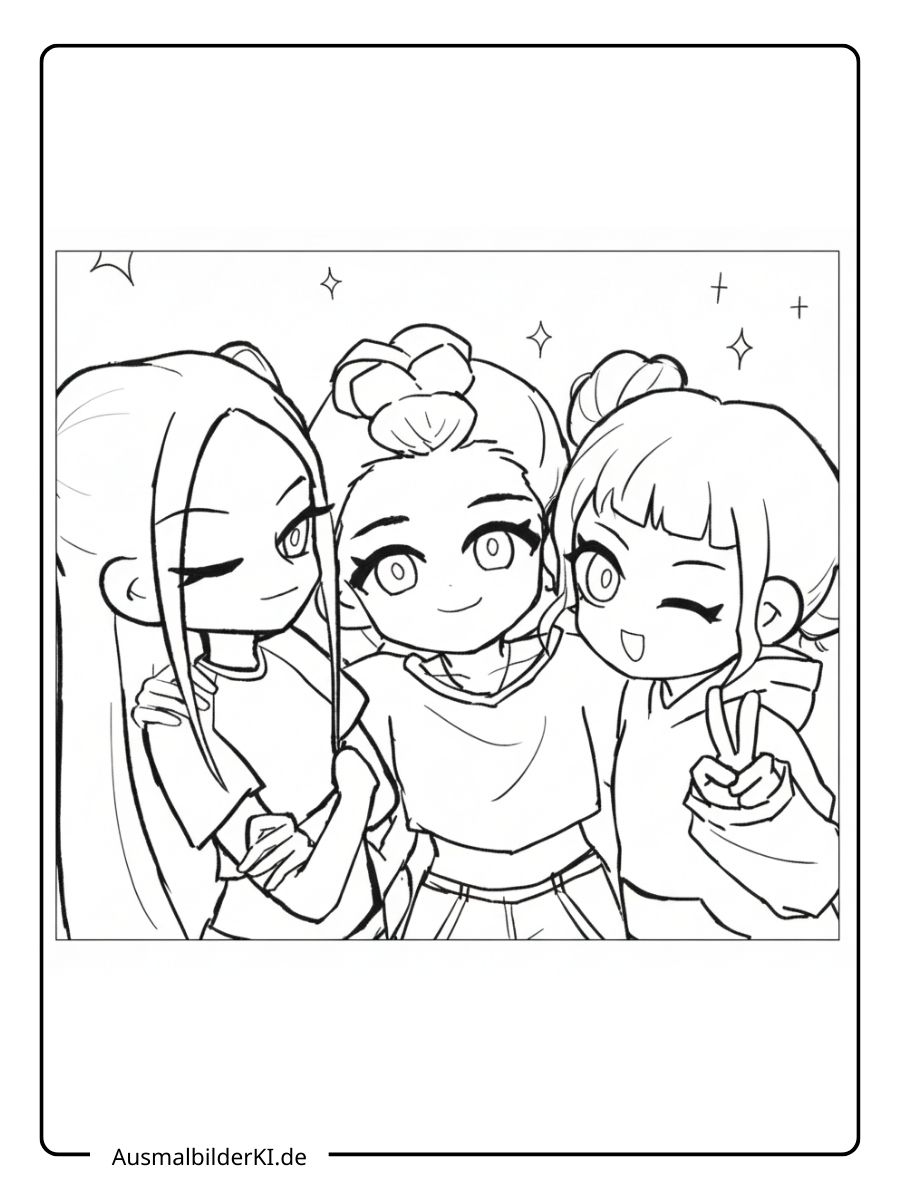 Kpop Demon Hunters Ausmalbilder (11)