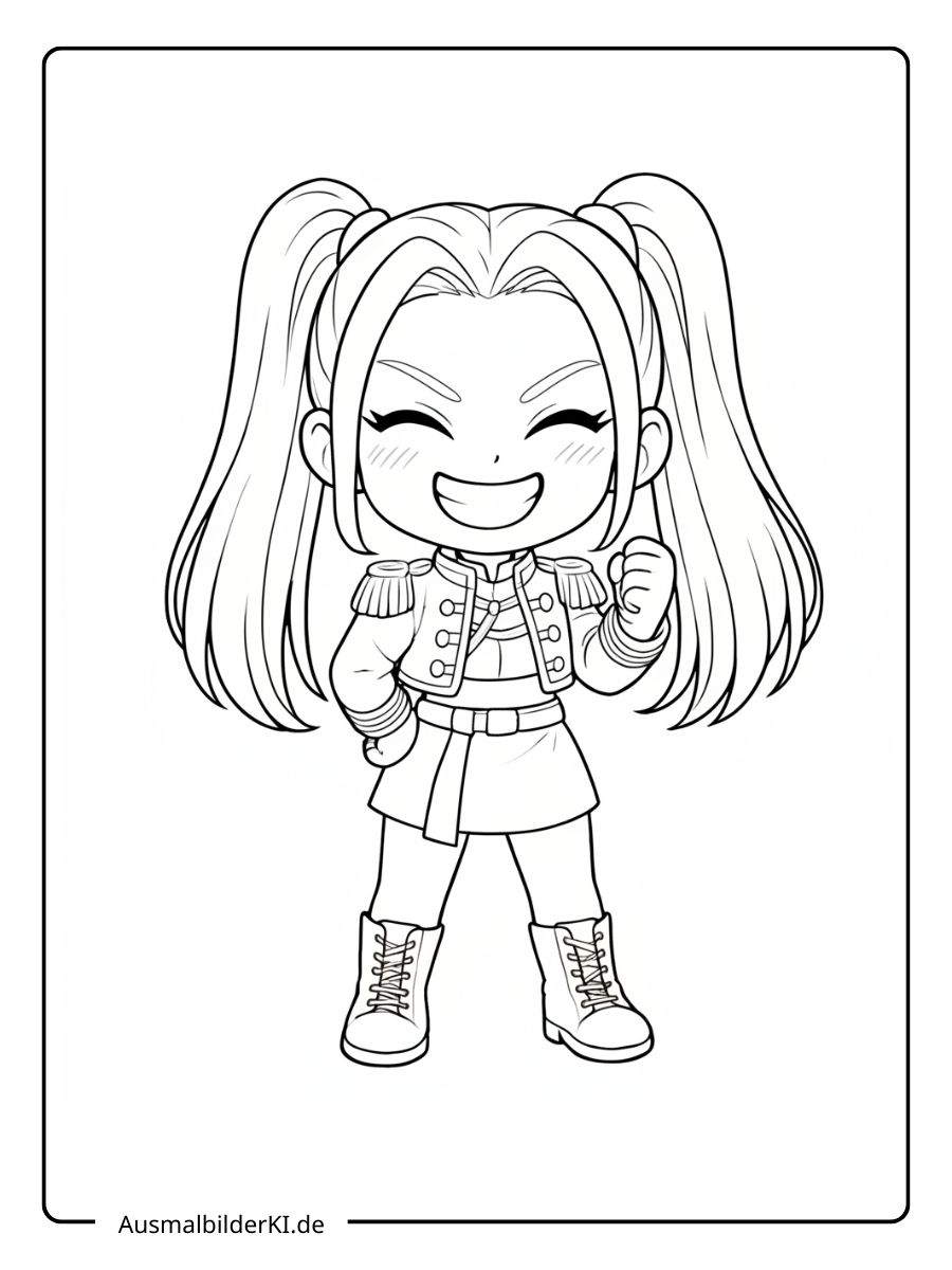 Kpop Demon Hunters Ausmalbilder Mira