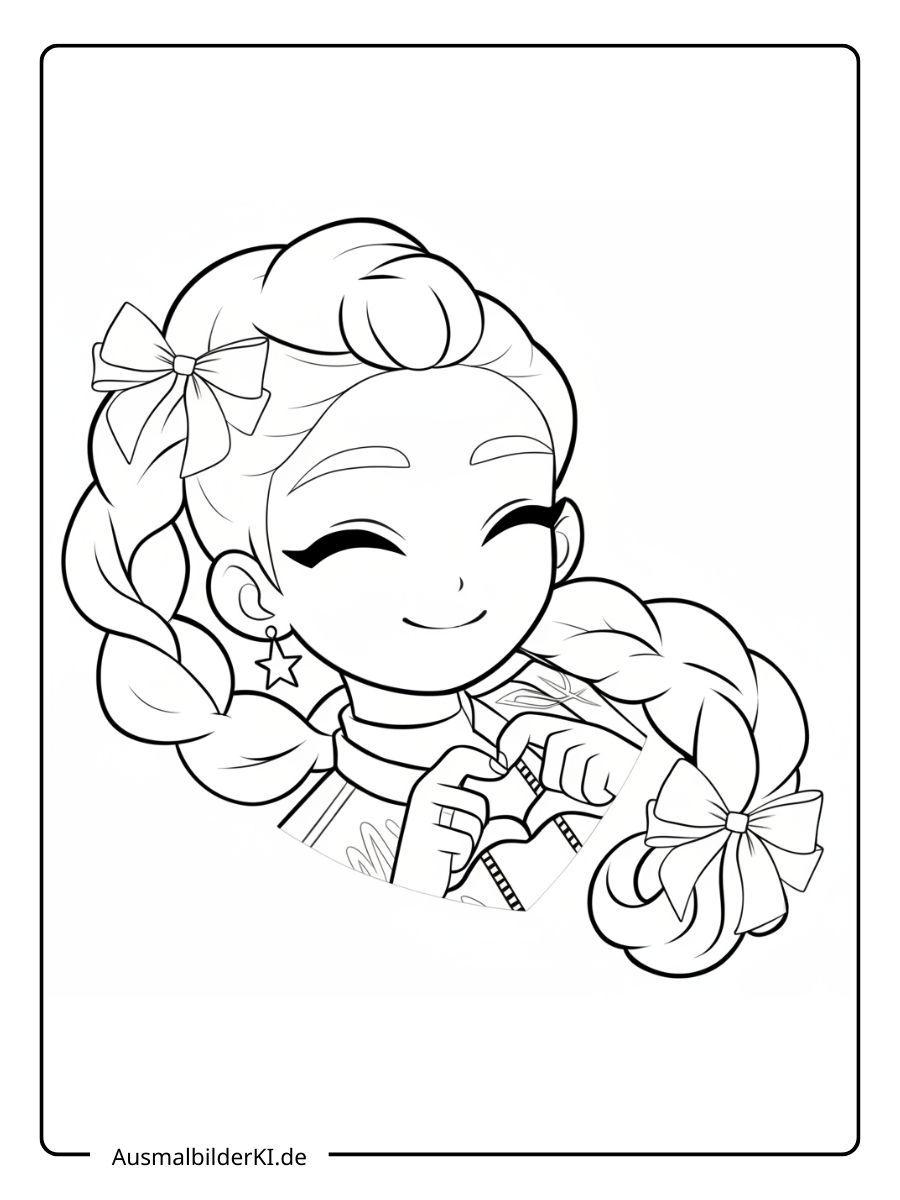 Kpop Demon Hunters Ausmalbilder Rumi (7)