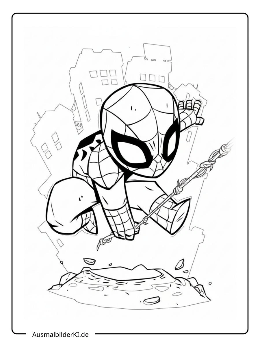 Spiderman Ausmalbilder (2)