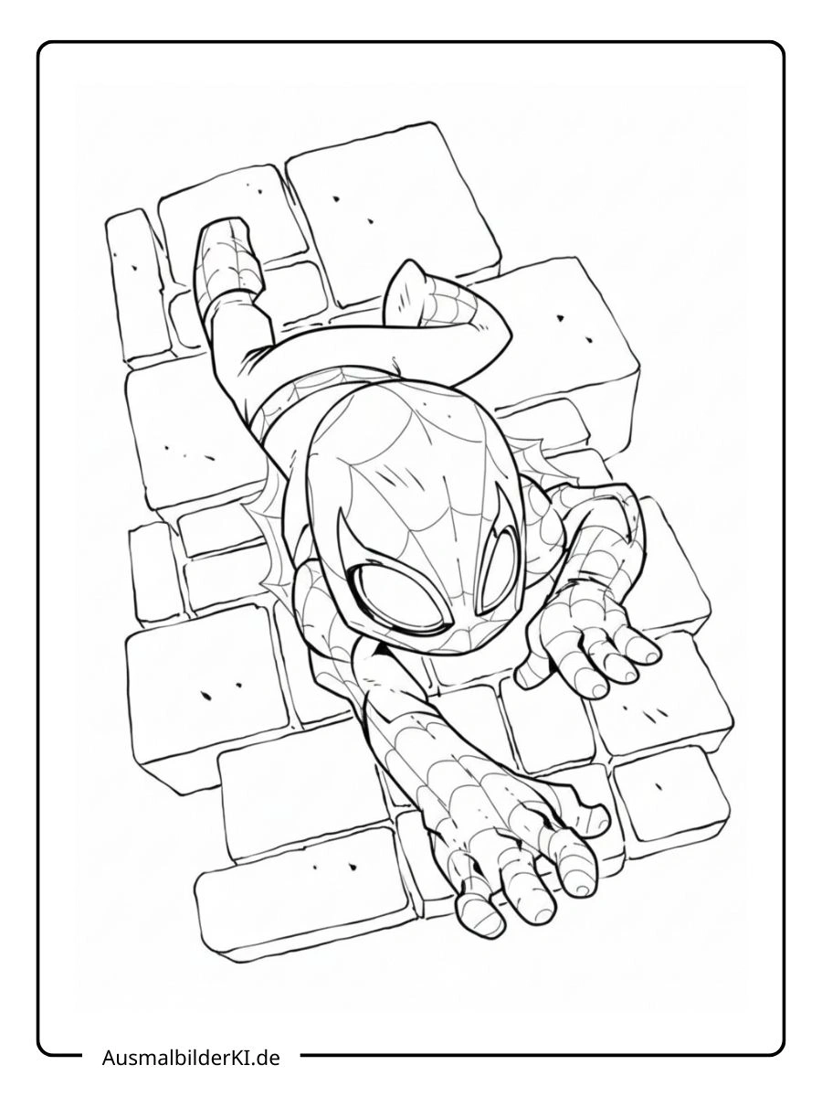 Spiderman Ausmalbilder (3)