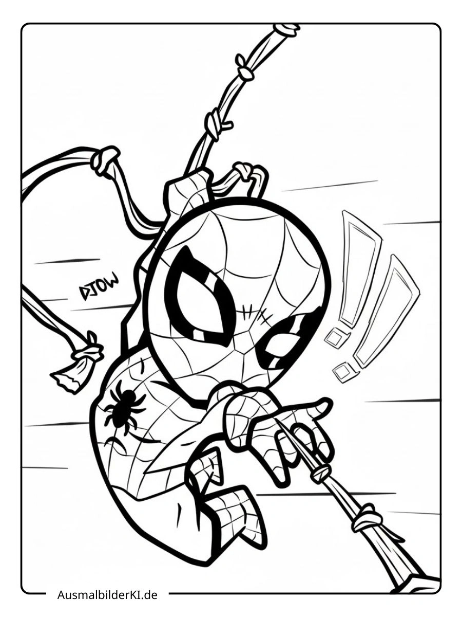 Spiderman Ausmalbilder (6)