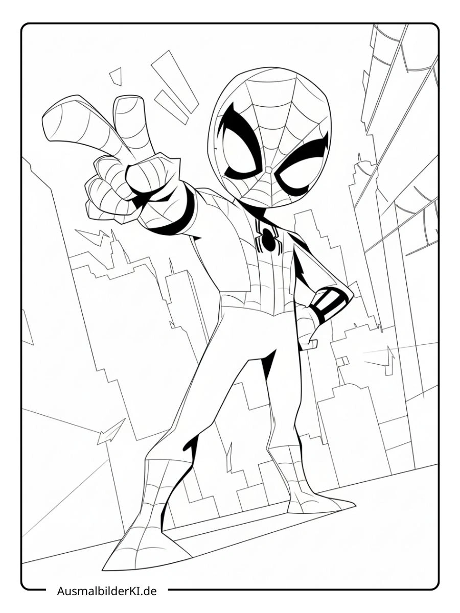 Spiderman Ausmalbilder (7)