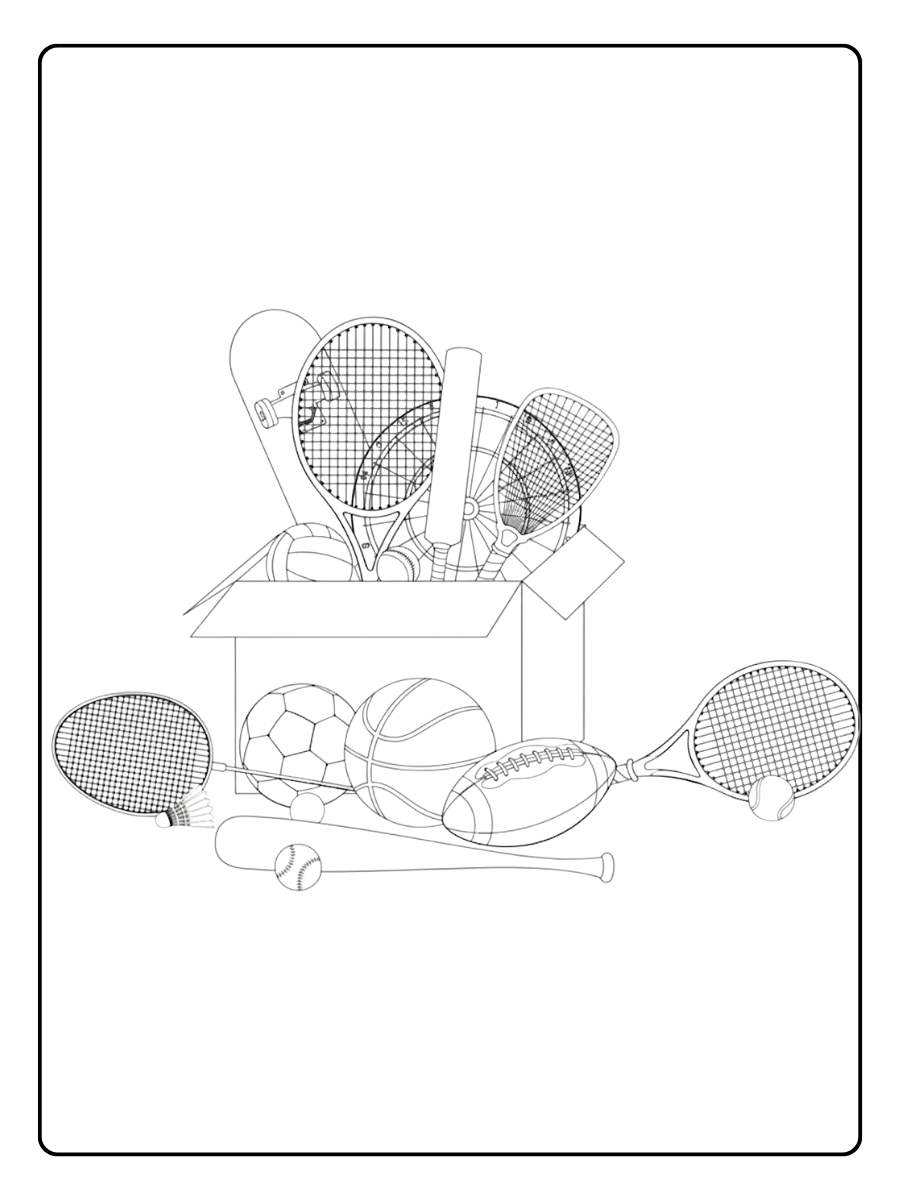 Sportarten Malvorlagen Alles für den Sport