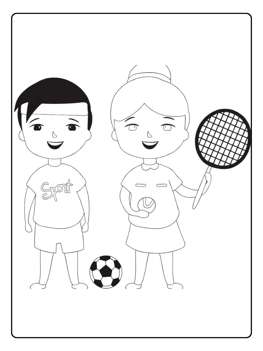 Sportarten Malvorlagen Meine Lieblingssportarten