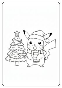 Weihnachten Pikachu Baum