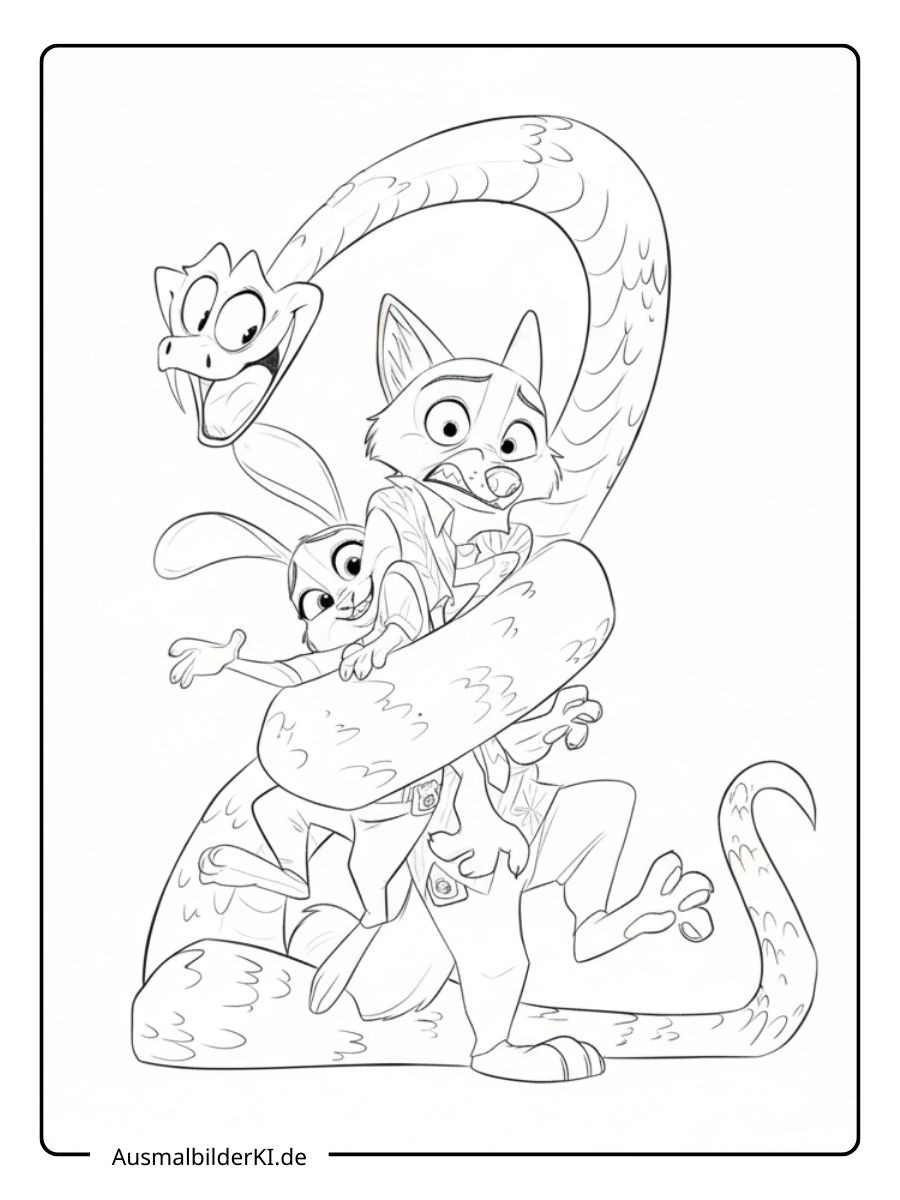 Zootopia Ausmalbilder (17)