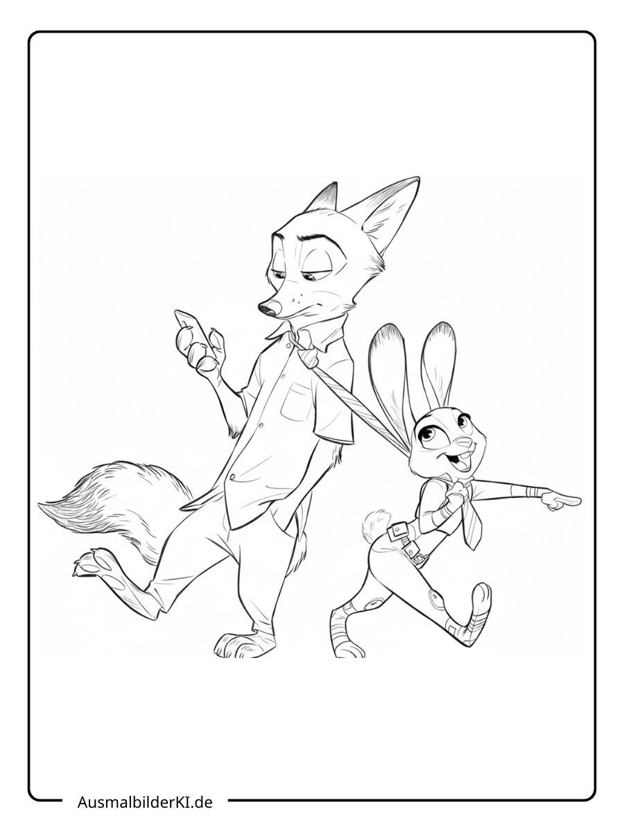 Zootopia Ausmalbilder (3)