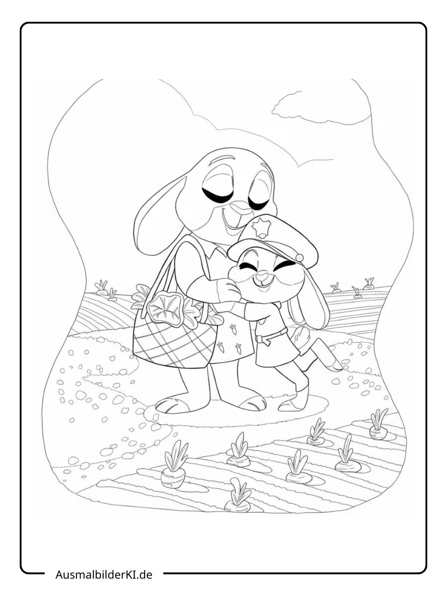 Zootopia Ausmalbilder (4)