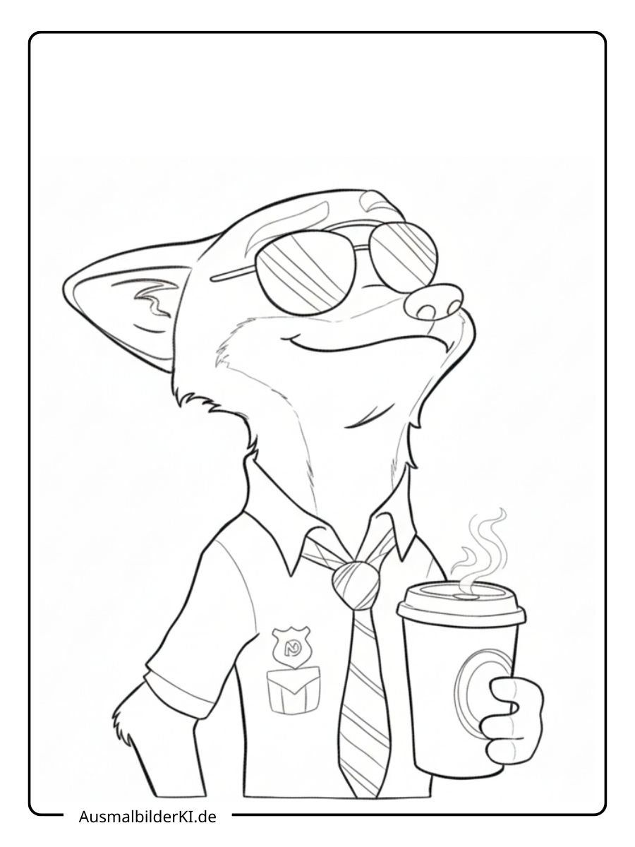 Zootopia Ausmalbilder